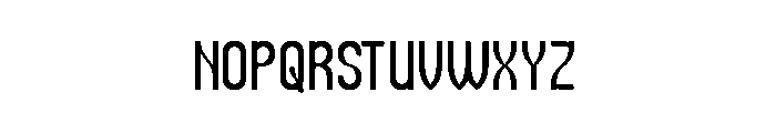 Universal Law Font UPPERCASE