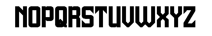 Universe Protector Bold Font UPPERCASE