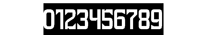 Universe Protector-Inverse Font OTHER CHARS
