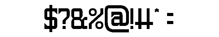 Universe Protector-Light Font OTHER CHARS
