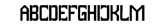 Universe Protector-Light Font UPPERCASE
