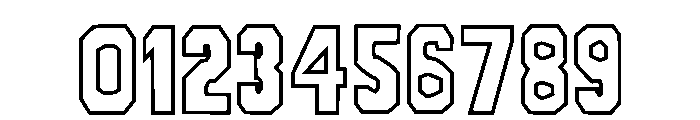 University Classic Regular Font OTHER CHARS