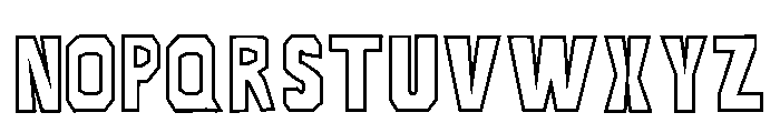 University Classic Regular Font UPPERCASE