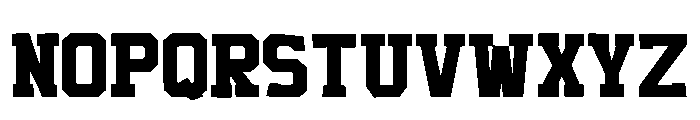 University Spirit Regular Font UPPERCASE