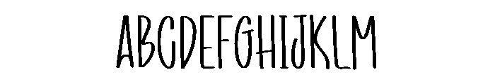 Unlimited Alphabet Font UPPERCASE
