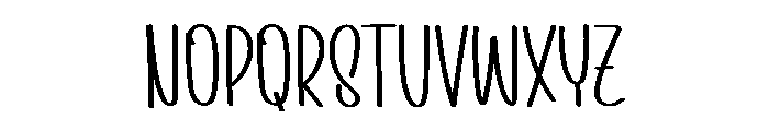 Unlimited Alphabet Font LOWERCASE