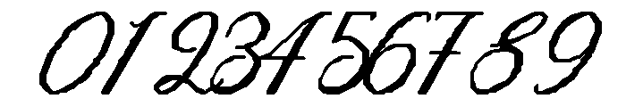 Unnamed-Inkbleed Font OTHER CHARS