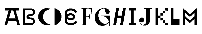Unpopular Montage Regular Font UPPERCASE