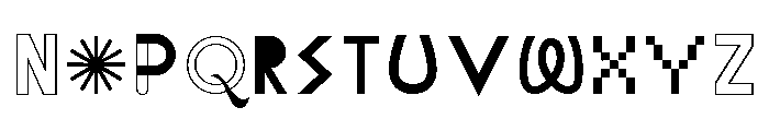 Unpopular Montage Regular Font UPPERCASE