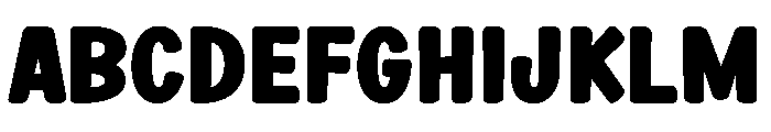 Unreal Beauty Regular Font UPPERCASE