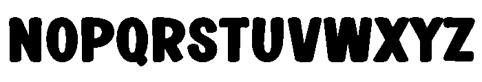Unreal Beauty Regular Font UPPERCASE