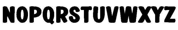 Unreal Beauty Regular Font LOWERCASE