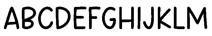 Unseen Ghost Font UPPERCASE