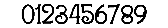 Unusual Font OTHER CHARS