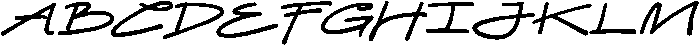 UN Trackvia Marker otf (400) Font UPPERCASE