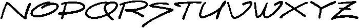 UN Trackvia Marker otf (400) Font UPPERCASE
