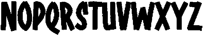 UN Trackvia Rough Display otf (400) Font UPPERCASE