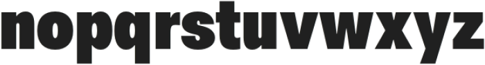 UNCMMN Nominee Black Condensed otf (900) Font LOWERCASE