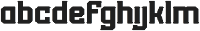 UNDISPUTEDSOLID-Regular otf (400) Font LOWERCASE