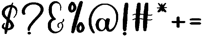 UNICORN Regular otf (400) Font OTHER CHARS