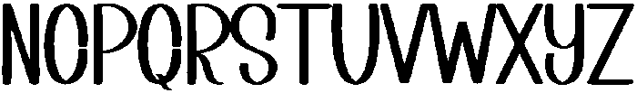 UNICORN Regular otf (400) Font UPPERCASE