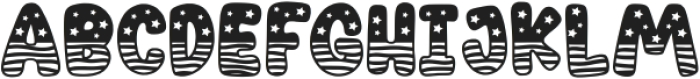 UNITED AMERICA otf (400) Font UPPERCASE