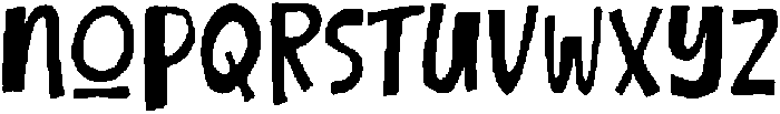 UNKA MOCHA otf (400) Font LOWERCASE
