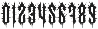 Unburied Two otf (400) Font OTHER CHARS
