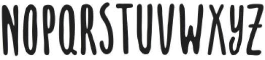 UncertaintyBlack Regular otf (900) Font UPPERCASE