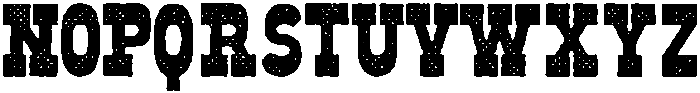 Unchained Halftone otf (400) Font UPPERCASE