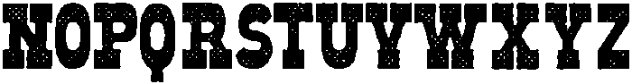 Unchained Halftone otf (400) Font LOWERCASE