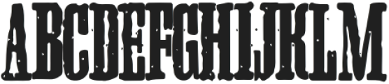 Unchained Rough otf (400) Font UPPERCASE