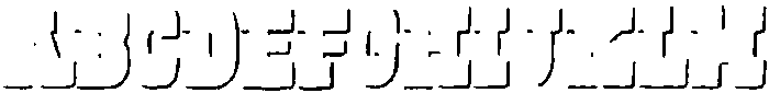 Unchained Shadow otf (400) Font UPPERCASE