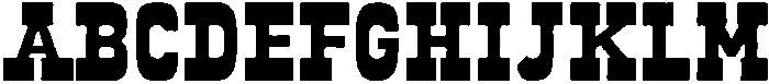 Unchained otf (400) Font UPPERCASE