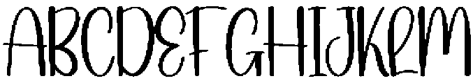 Uncle Stylish Regular otf (400) Font UPPERCASE