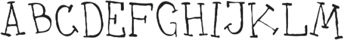 UncleLee ttf (300) Font LOWERCASE