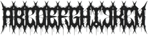 Undeath otf (400) FONT