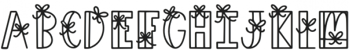 Under the Tree Regular otf (400) Font LOWERCASE