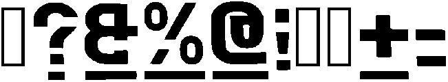 Underline Regular otf (400) Font OTHER CHARS