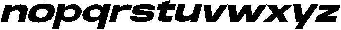 UnderratedItalic- otf (700) Font LOWERCASE