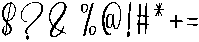 Understand Regular otf (400) Font OTHER CHARS