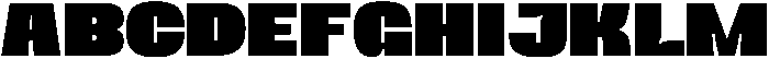 Uneko Bold Regular otf (700) Font UPPERCASE