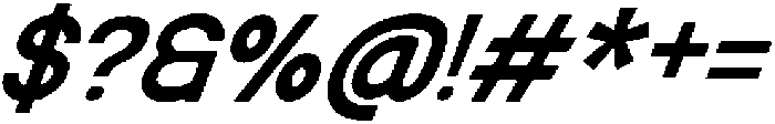 Unera Italic otf (400) Font OTHER CHARS