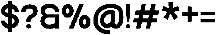 Unera Regular otf (400) Font OTHER CHARS