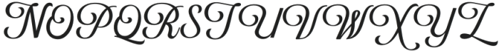 Unflash Variable Script Thin otf (100) Font UPPERCASE