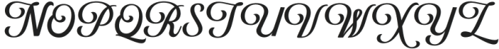 UnflashVariableScript-Regular otf (400) Font UPPERCASE