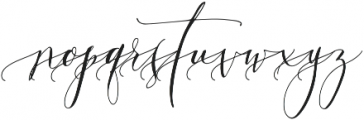 UnforgettableSwashes3 otf (400) Font LOWERCASE
