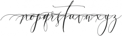 UnforgettableSwashes5 otf (400) Font LOWERCASE