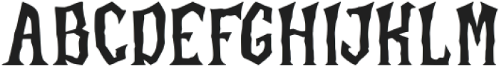 Unforgomen-Regular otf (400) Font LOWERCASE