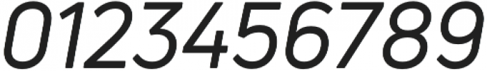 Uni Neue Regular Italic otf (400) Font OTHER CHARS